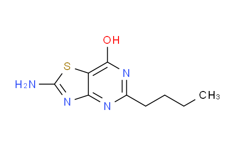 CAS No. 1951444-73-7, 2-Amino-5-butylthiazolo[4,5-d]pyrimidin-7-ol