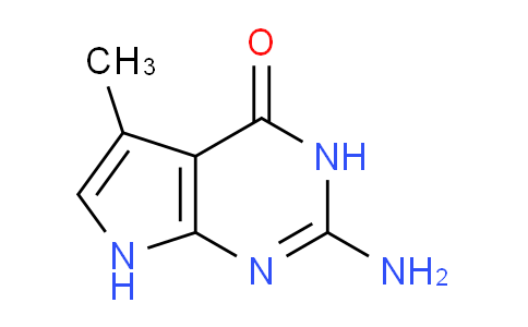 CAS No. 62981-82-2, 2-Amino-5-methyl-3H-pyrrolo[2,3-d]pyrimidin-4(7H)-one