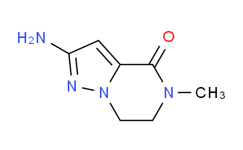 CAS No. 1378683-88-5, 2-Amino-5-methyl-6,7-dihydropyrazolo[1,5-a]pyrazin-4(5H)-one