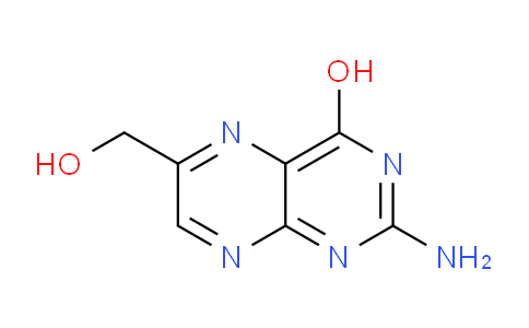 CAS No. 712-29-8, 2-Amino-6-(hydroxymethyl)pteridin-4-ol