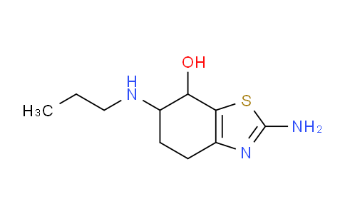CAS No. 1001648-77-6, 2-Amino-6-(propylamino)-4,5,6,7-tetrahydrobenzo[d]thiazol-7-ol