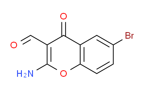 CAS No. 73262-04-1, 2-Amino-6-bromo-4-oxo-4H-chromene-3-carbaldehyde