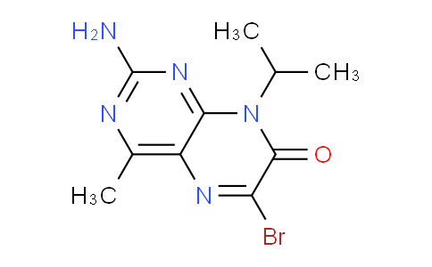 CAS No. 1184916-06-0, 2-Amino-6-bromo-8-isopropyl-4-methylpteridin-7(8H)-one