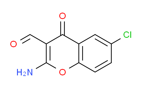 CAS No. 68301-77-9, 2-Amino-6-chloro-4-oxo-4H-chromene-3-carbaldehyde