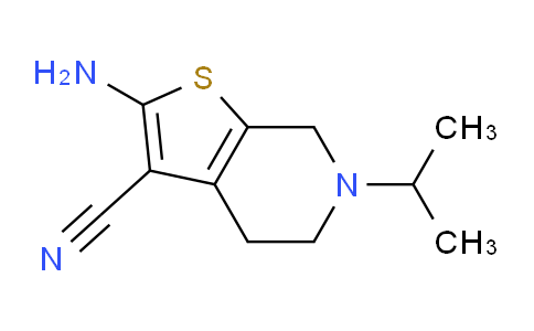CAS No. 26830-40-0, 2-Amino-6-isopropyl-4,5,6,7-tetrahydrothieno[2,3-c]pyridine-3-carbonitrile
