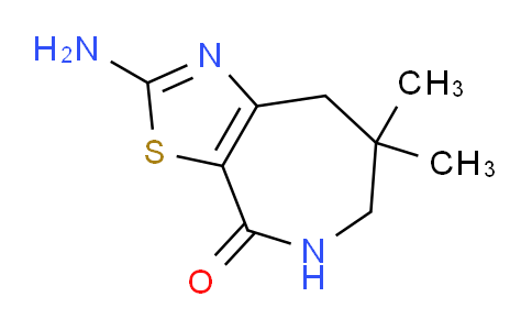 CAS No. 123973-48-8, 2-Amino-7,7-dimethyl-5,6,7,8-tetrahydro-4H-thiazolo[5,4-c]azepin-4-one
