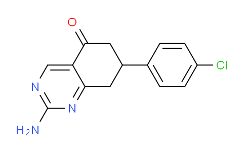 CAS No. 299934-41-1, 2-Amino-7-(4-chlorophenyl)-7,8-dihydroquinazolin-5(6H)-one
