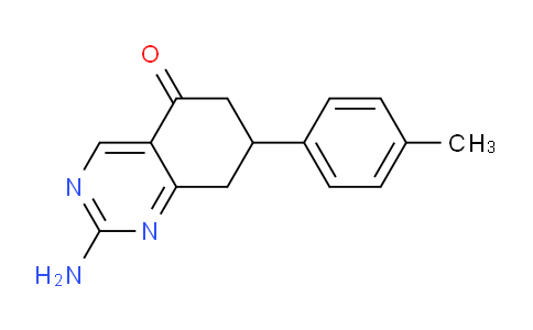 CAS No. 354538-15-1, 2-Amino-7-(p-tolyl)-7,8-dihydroquinazolin-5(6H)-one