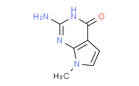 CAS No. 90065-66-0, 2-Amino-7-methyl-3H-pyrrolo[2,3-d]pyrimidin-4(7H)-one