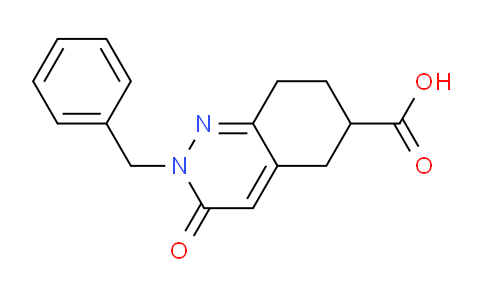 CAS No. 1713588-31-8, 2-Benzyl-3-oxo-2,3,5,6,7,8-hexahydrocinnoline-6-carboxylic acid