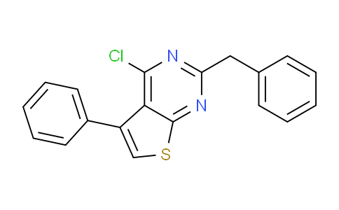 CAS No. 83548-62-3, 2-Benzyl-4-chloro-5-phenylthieno[2,3-d]pyrimidine