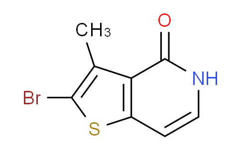 CAS No. 690635-73-5, 2-Bromo-3-methylthieno[3,2-c]pyridin-4(5H)-one