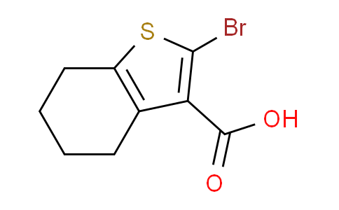 CAS No. 150108-67-1, 2-Bromo-4,5,6,7-tetrahydrobenzo[b]thiophene-3-carboxylic acid