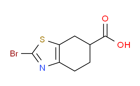 CAS No. 1780482-43-0, 2-Bromo-4,5,6,7-tetrahydrobenzo[d]thiazole-6-carboxylic acid