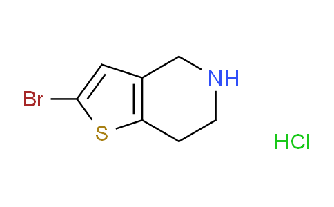 CAS No. 1956325-57-7, 2-Bromo-4,5,6,7-tetrahydrothieno[3,2-c]pyridine hydrochloride