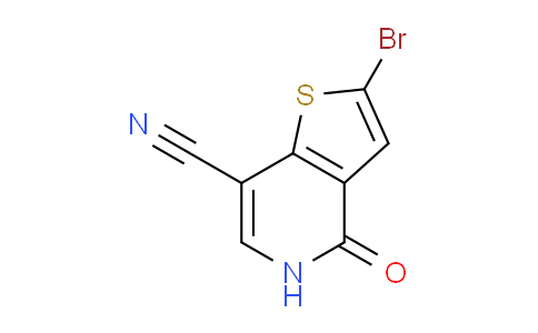 CAS No. 55040-43-2, 2-Bromo-4-oxo-4,5-dihydrothieno[3,2-c]pyridine-7-carbonitrile