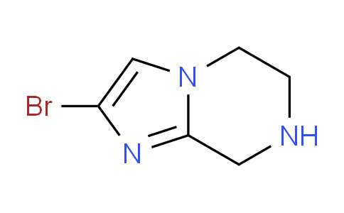 CAS No. 1523006-94-1, 2-Bromo-5,6,7,8-tetrahydroimidazo[1,2-a]pyrazine