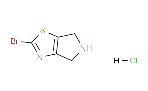 CAS No. 1394004-04-6, 2-Bromo-5,6-dihydro-4H-pyrrolo[3,4-d]thiazole hydrochloride