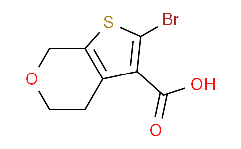 CAS No. 1594878-47-3, 2-Bromo-5,7-dihydro-4H-thieno[2,3-c]pyran-3-carboxylic acid