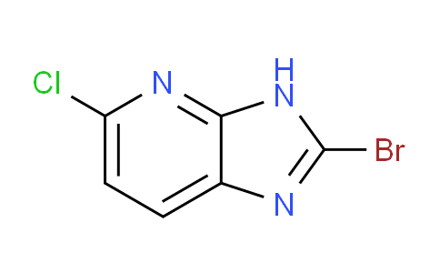 CAS No. 1401687-54-4, 2-Bromo-5-chloro-3H-imidazo[4,5-b]pyridine