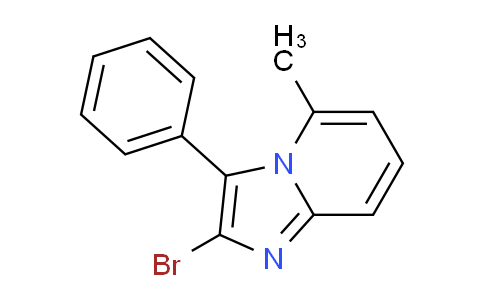 CAS No. 1356002-01-1, 2-Bromo-5-methyl-3-phenylimidazo[1,2-a]pyridine