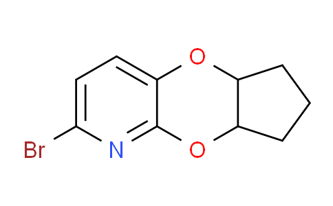 CAS No. 1956334-58-9, 2-Bromo-6,7,8,8a-tetrahydro-5aH-cyclopenta[5,6][1,4]dioxino[2,3-b]pyridine