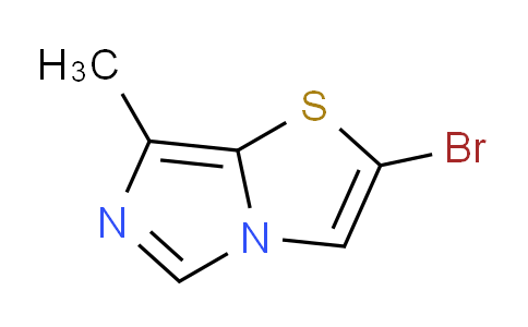 CAS No. 1379323-96-2, 2-Bromo-7-methylimidazo[5,1-b]thiazole