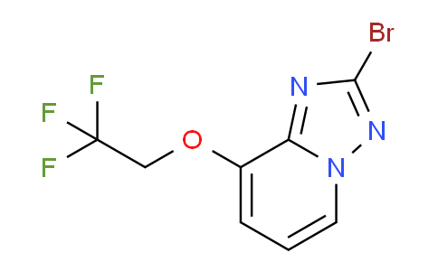 CAS No. 1951444-77-1, 2-Bromo-8-(2,2,2-trifluoroethoxy)-[1,2,4]triazolo[1,5-a]pyridine