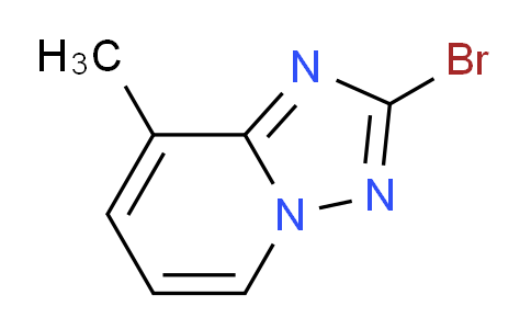 CAS No. 1352723-51-3, 2-Bromo-8-methyl-[1,2,4]triazolo[1,5-a]pyridine