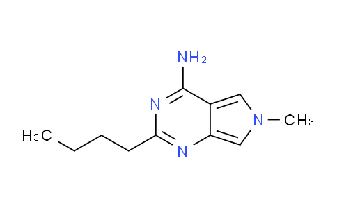 CAS No. 1707563-26-5, 2-Butyl-6-methyl-6H-pyrrolo[3,4-d]pyrimidin-4-amine