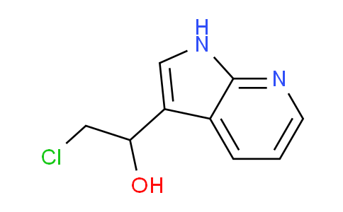 CAS No. 1710202-24-6, 2-Chloro-1-(1H-pyrrolo[2,3-b]pyridin-3-yl)ethanol