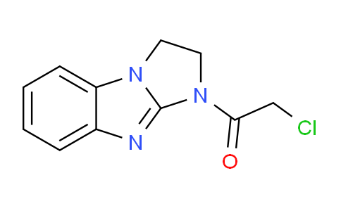 CAS No. 1030421-66-9, 2-Chloro-1-(2,3-dihydro-1H-benzo[d]imidazo[1,2-a]imidazol-1-yl)ethanone