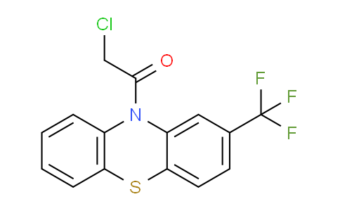 CAS No. 38221-55-5, 2-Chloro-1-(2-(trifluoromethyl)-10H-phenothiazin-10-yl)ethanone