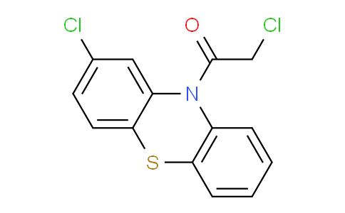 CAS No. 16189-69-8, 2-Chloro-1-(2-chloro-10H-phenothiazin-10-yl)ethanone