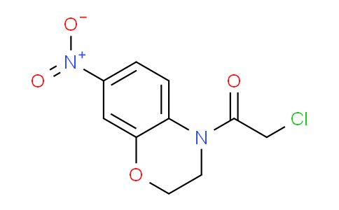 CAS No. 128627-29-2, 2-Chloro-1-(7-nitro-2H-benzo[b][1,4]oxazin-4(3H)-yl)ethanone