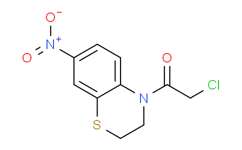 CAS No. 1202773-08-7, 2-Chloro-1-(7-nitro-2h-benzo[b][1,4]thiazin-4(3H)-yl)ethanone