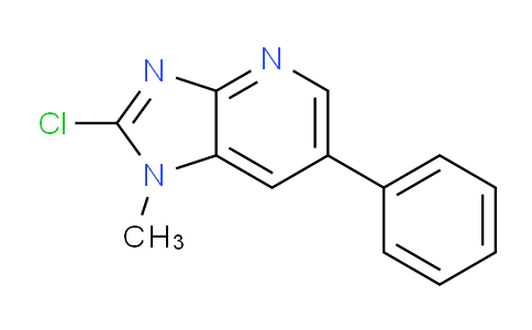 CAS No. 120889-05-6, 2-Chloro-1-methyl-6-phenyl-1H-imidazo[4,5-b]pyridine
