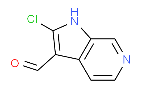 CAS No. 847801-92-7, 2-Chloro-1H-pyrrolo[2,3-c]pyridine-3-carbaldehyde