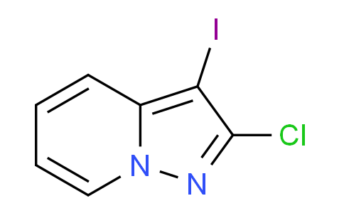 CAS No. 1428432-85-2, 2-Chloro-3-iodopyrazolo[1,5-a]pyridine