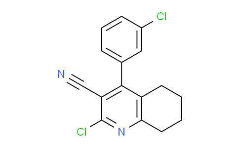 CAS No. 1226396-35-5, 2-Chloro-4-(3-chlorophenyl)-5,6,7,8-tetrahydroquinoline-3-carbonitrile