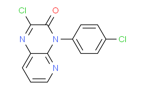 CAS No. 74770-01-7, 2-Chloro-4-(4-chlorophenyl)pyrido[2,3-b]pyrazin-3(4H)-one
