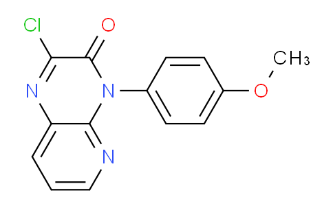 CAS No. 74770-03-9, 2-Chloro-4-(4-methoxyphenyl)pyrido[2,3-b]pyrazin-3(4H)-one