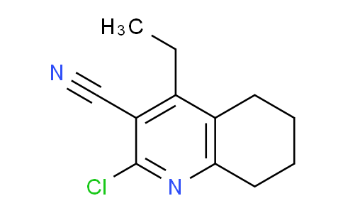 CAS No. 1707609-91-3, 2-Chloro-4-ethyl-5,6,7,8-tetrahydroquinoline-3-carbonitrile