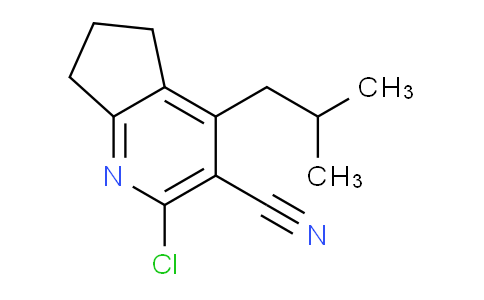 CAS No. 1774903-21-7, 2-Chloro-4-isobutyl-6,7-dihydro-5H-cyclopenta[b]pyridine-3-carbonitrile