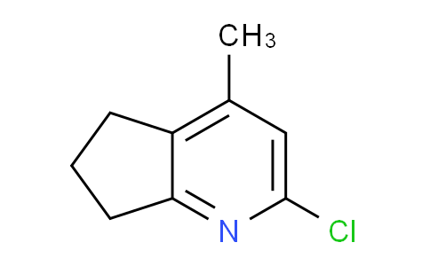 CAS No. 267242-99-9, 2-Chloro-4-methyl-6,7-dihydro-5H-cyclopenta[b]pyridine
