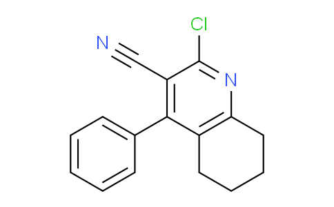 CAS No. 1132758-35-0, 2-Chloro-4-phenyl-5,6,7,8-tetrahydroquinoline-3-carbonitrile