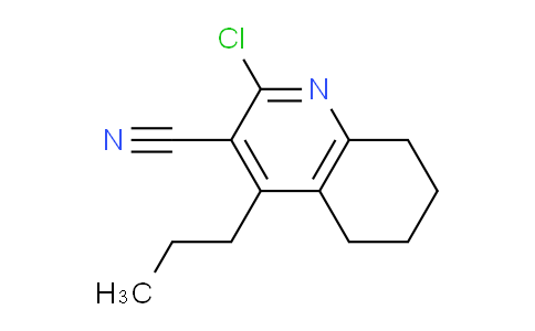 CAS No. 1707372-26-6, 2-Chloro-4-propyl-5,6,7,8-tetrahydroquinoline-3-carbonitrile