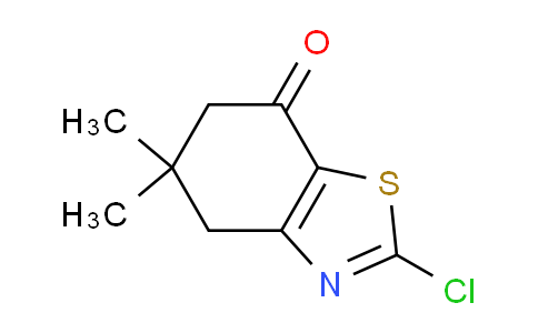 CAS No. 10513-25-4, 2-Chloro-5,5-dimethyl-5,6-dihydrobenzo[d]thiazol-7(4H)-one