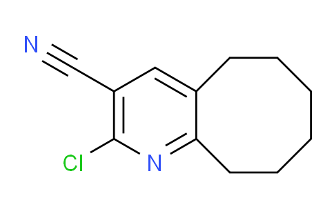 CAS No. 250278-92-3, 2-Chloro-5,6,7,8,9,10-hexahydrocycloocta[b]pyridine-3-carbonitrile