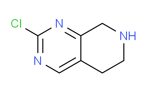 CAS No. 1196153-06-6, 2-Chloro-5,6,7,8-tetrahydropyrido[3,4-d]pyrimidine